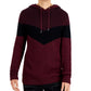 INC International Concepts Men's Colorblocked Hoodie Sweater Red Size XX-Large
