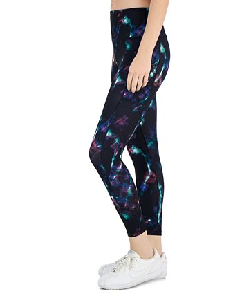 ID Ideology Women's 7/8 Celestial Leggings Black Size X-Small