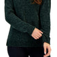 Karen Scott Women's Basic Chenille Sweater Green Size Large