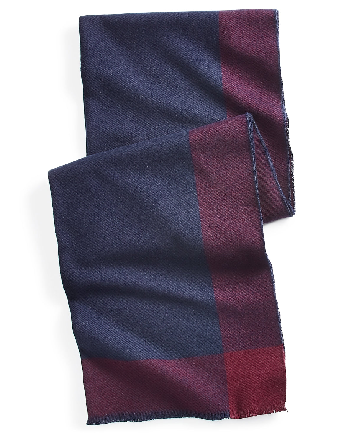 Alfani Men's Colorblocked Scarf Blue Size Regular