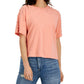INC International Concepts Women's Embellished Dolman-Sleeve Tee Orange Size Medium