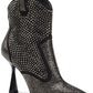 INC International Concepts Women's Oaklynne Booties Black Size 10 M