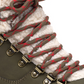 Sun + Stone Men's Glenn Faux Leather Fleece Trimmed Lace Up Boots Green