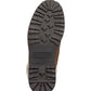 Sun + Stone Men's Glenn Faux Leather Fleece Trimmed Lace Up Boots Brown Size 10.5