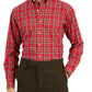 Club Room Men's Regular Fit Cotton Dress Shirt Red Size 15.5X34X35