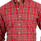 Club Room Men's Regular Fit Cotton Dress Shirt Red Size 15.5X34X35