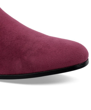 Alfani Men's Zion Smoking Slipper Loafers Red Size 8