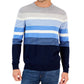 Club Room Men's Ombre Stripe Sweater Blue Size Medium