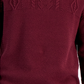 Club Room Men's Cable Knit Chunky Turtleneck Sweater Red Size Small