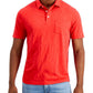 Club Room Men's Regular Fit Textured Polo Shirt Red Size X-Large