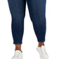 Style & Co Women's High Rise Skinny Ankle Jeans Blue Size 22W