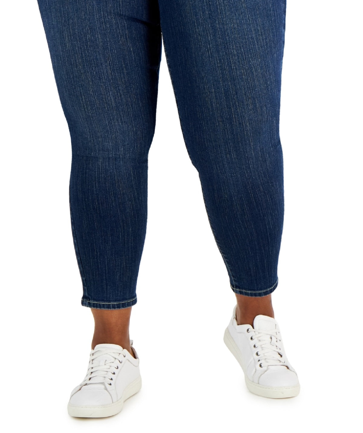 Style & Co Women's High Rise Skinny Ankle Jeans Blue Size 22W