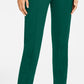 Alfani Women's Seamed Tummy Panel Pull On Pants Green Size 6