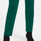 Alfani Women's Seamed Tummy Panel Pull On Pants Green Size 6