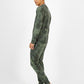 Sun + Stone Men's Tie Dyed Long Sleeve Pajama T-Shirt Green Size Large