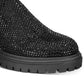 INC International Concepts Women's Beslana Lug Sole Booties Black Size 5M