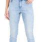 INC International Concepts Women's Mid Rise Skinny Jeans Blue Size 2