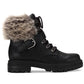 Sun + Stone Women's Orlenaa Cold Weather Booties Black Size 7 M