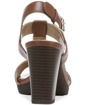 Giani Bernini Women's Paulette Dress Sandals Brown Size 7.5 M
