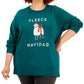 Style & Co Women's Fleece Tunic Green Size 4X