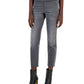 INC International Concepts Women's Pull On Straight Leg Jeans Gray Size 6