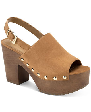 Sun + Stone Women's Rayaell Dress Sandals Shoes Black Size 7 M