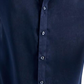 INC International Concepts Men's Satin Collared Button Down Shirt Blue Size Small