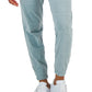 ID Ideology Women's Retro Recycled Jogger Pants Green Size Large