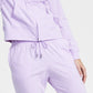 ID Ideology Women's Retro Recycled Full Zip Jacket Purple Size Medium