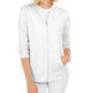 Karen Scott Women's Long Sleeve Zip Front Hoodie White Size XX-Large