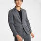 INC International Concepts Men's Slim Fit Herringbone Suit Jacket Black Size M