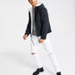 INC International Concepts Men's Erik Classic Fit Fleece Lined Hooded Jacket Black Size Large