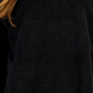 Style & Co Women's Sherpa Long Sleeve Sweater Black Size X-Large