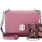 INC International Concepts Women's Crossbody Bag Pink Size Regular