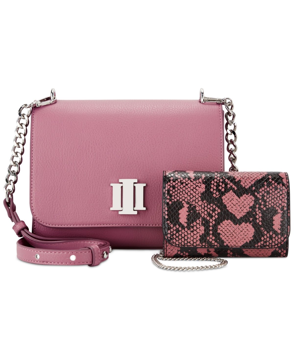 INC International Concepts Women's Crossbody Bag Pink Size Regular