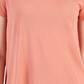 ID Ideology Women's Relaxed Short Sleeve Mesh Tee Pink Size Large