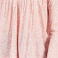 Style & Co Women's Knit Smocked Long Sleeve Top Orange Size Petite