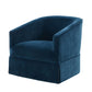Elm Skirted Swivel Chair