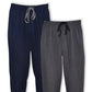 Hanes Men's Pack Of 2 Knit Sleep Pants Blue Size Large