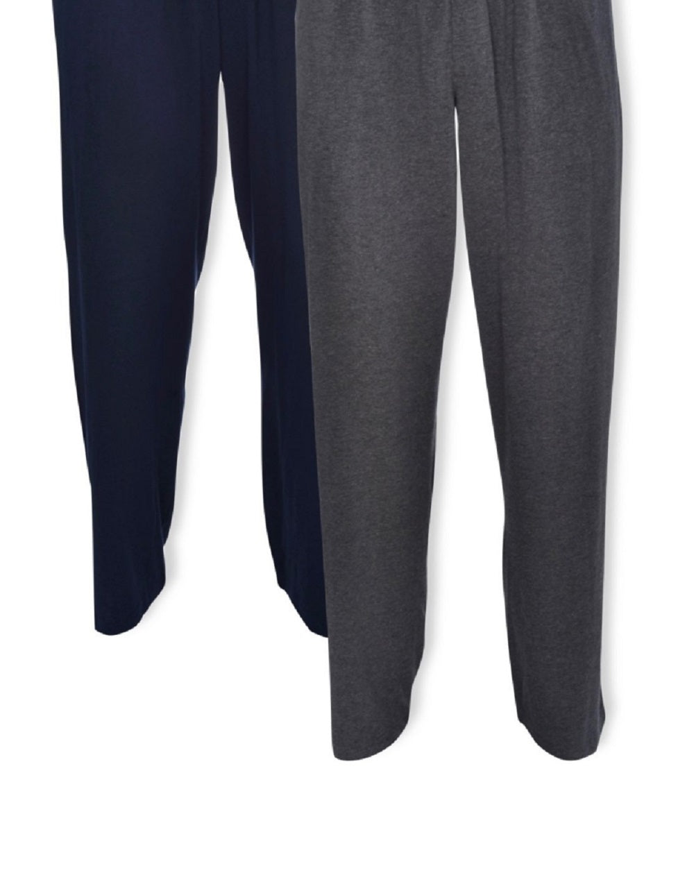 Hanes Men's Pack Of 2 Knit Sleep Pants Blue Size Large