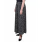 NY Collection Women's Maxi Length Skirt Black Size Small