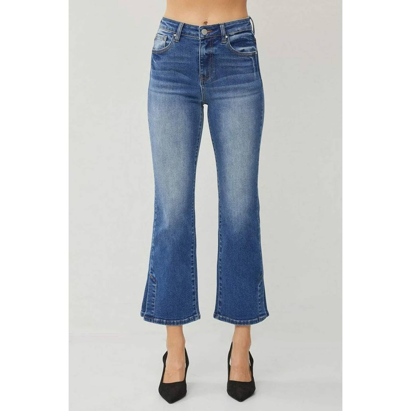 Risen - High Rise Bootcut Jeans
