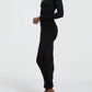 Good American - Ruched Square-neck Maxi Dress