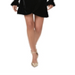 Paige Ysabel Velvet Mini Dress Black