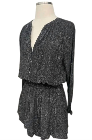 Rails - Zana Animal Print Smocked Waist Mini Dress