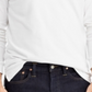 Ralph Lauren Men's Long Sleeve Button Down Pullover Sweater White Size Large