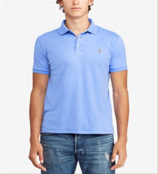 Polo Ralph Lauren Men's Classic Fit Soft Touch Cotton Polo Blue Size Small