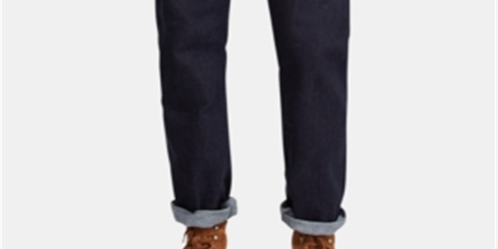 Ralph Lauren Men's Hampton Relaxed Straight Jean Blue Size 36X30