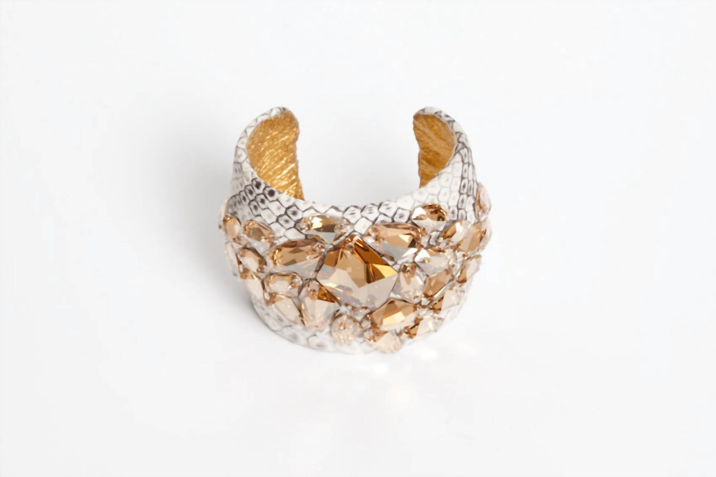 Avenue Chic - Women's Python Cosmic Cuff - Large