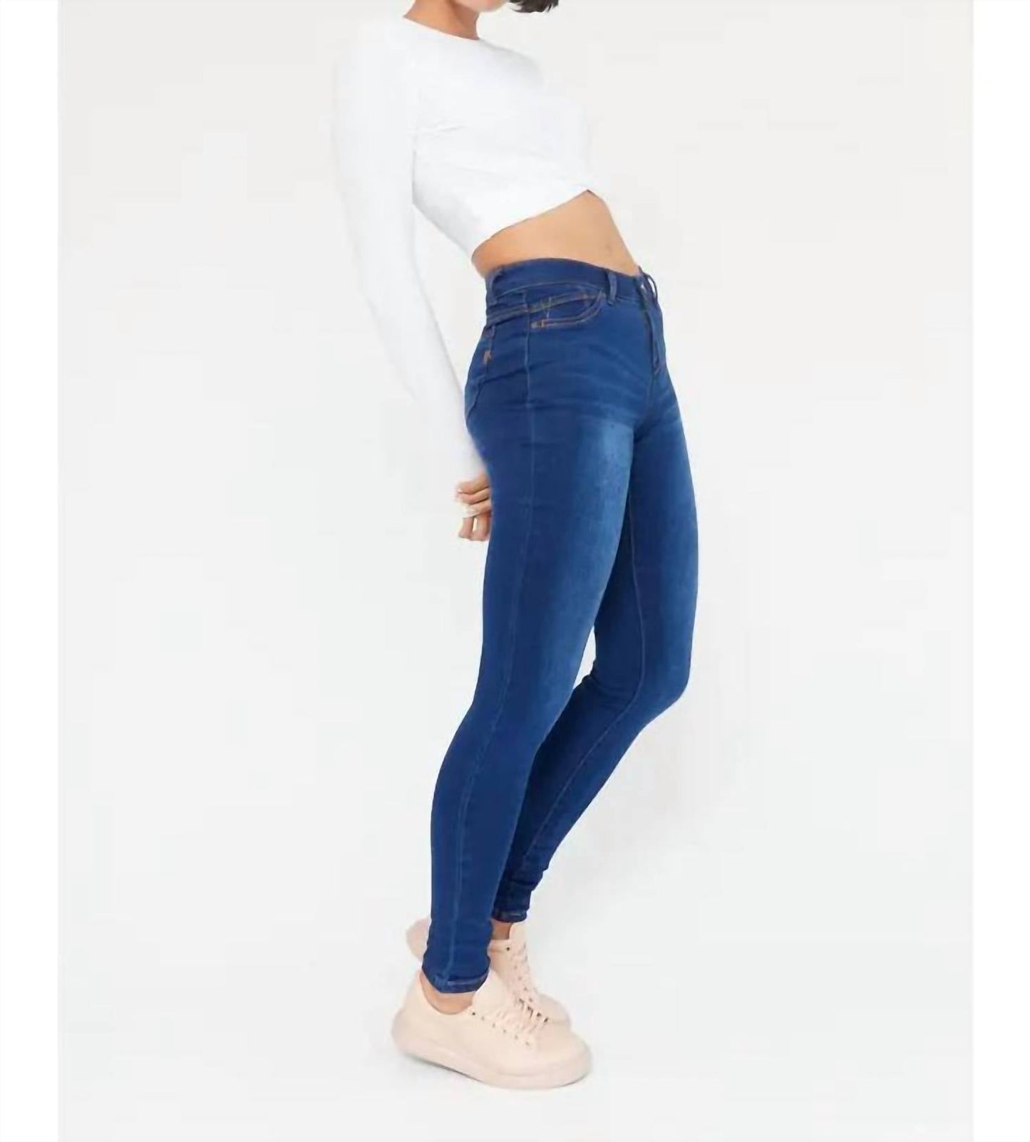 1822 Denim - Mid Rise Butter Ankle Skinny Jeans